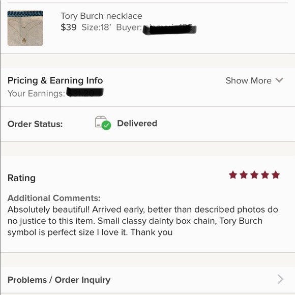 Tory Burch necklace - Picture 5 of 5